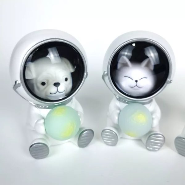 Lámpara Astronauta Gato y Perro - Imagen 2