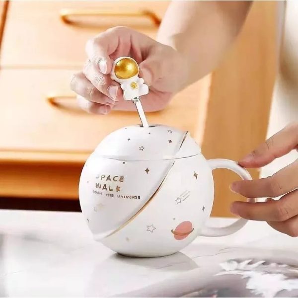 Taza Astronauta Blanca - Imagen 3