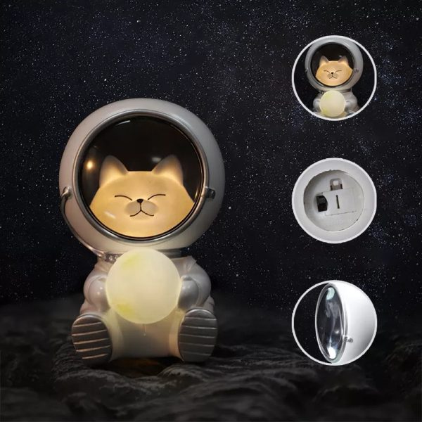 Lámpara Astronauta Gato y Perro - Imagen 7