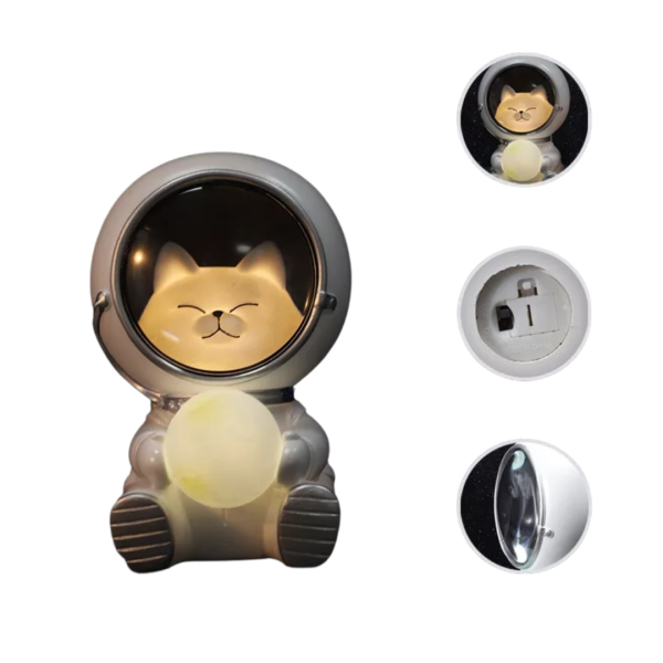 Lámpara Astronauta Gato y Perro