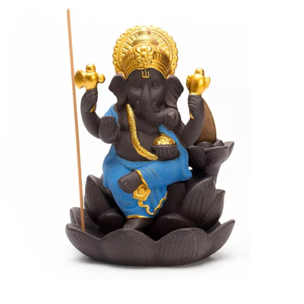 Cascada Ganesha azul