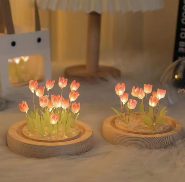 Jardín de tulipanes - Tulipanes Rosa - Imagen 3