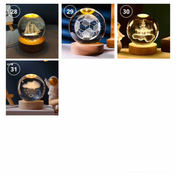 Pack 3 bolas de cristal a elección - Imagen 5