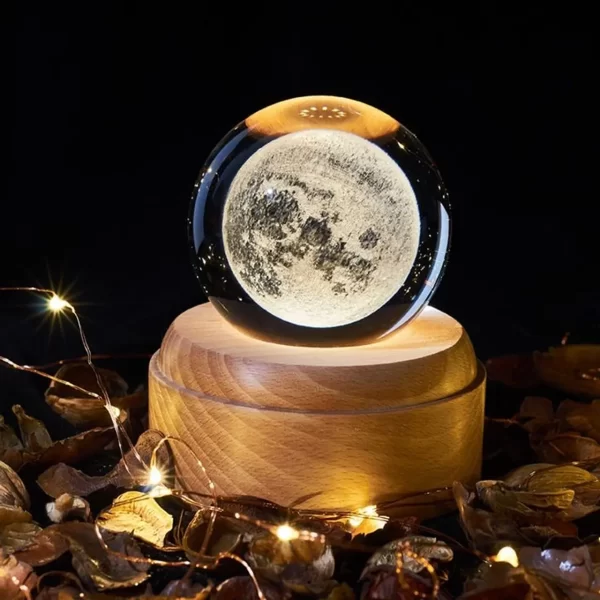 Bola de Cristal Luna Giratoria